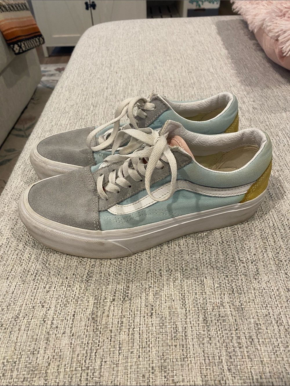 Vans Old Skool Pastel Color Block Sneakers
